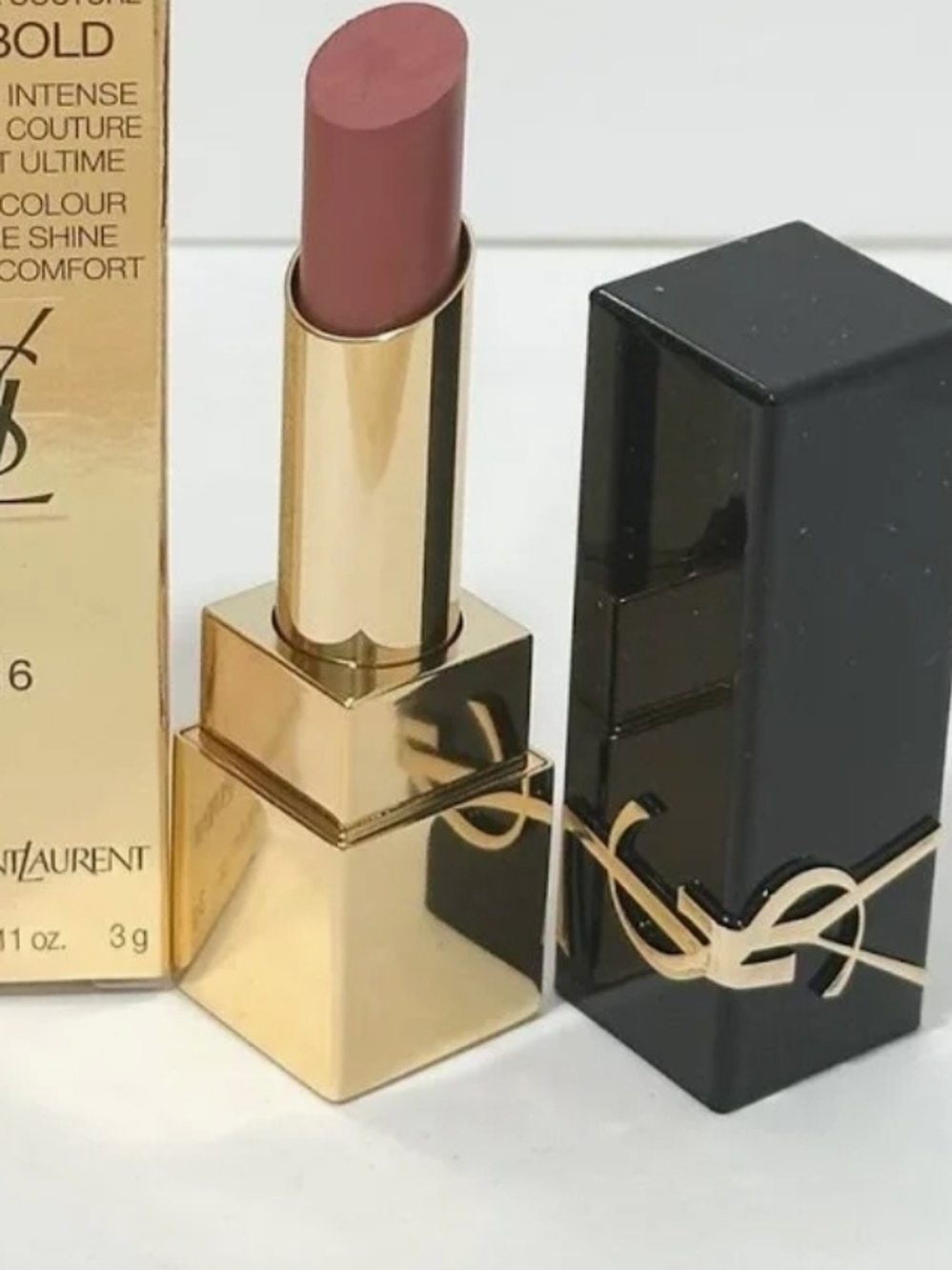 Yves Saint Laurent The Bold Lipstick No. 16 Rosewood Encounter 0.11 fl oz.